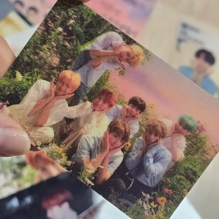 방탄 렌티큘러 럽유얼셀프 초회한정