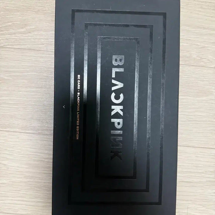 블랙핑크 BC카드 한정판(1000개) 포토카드