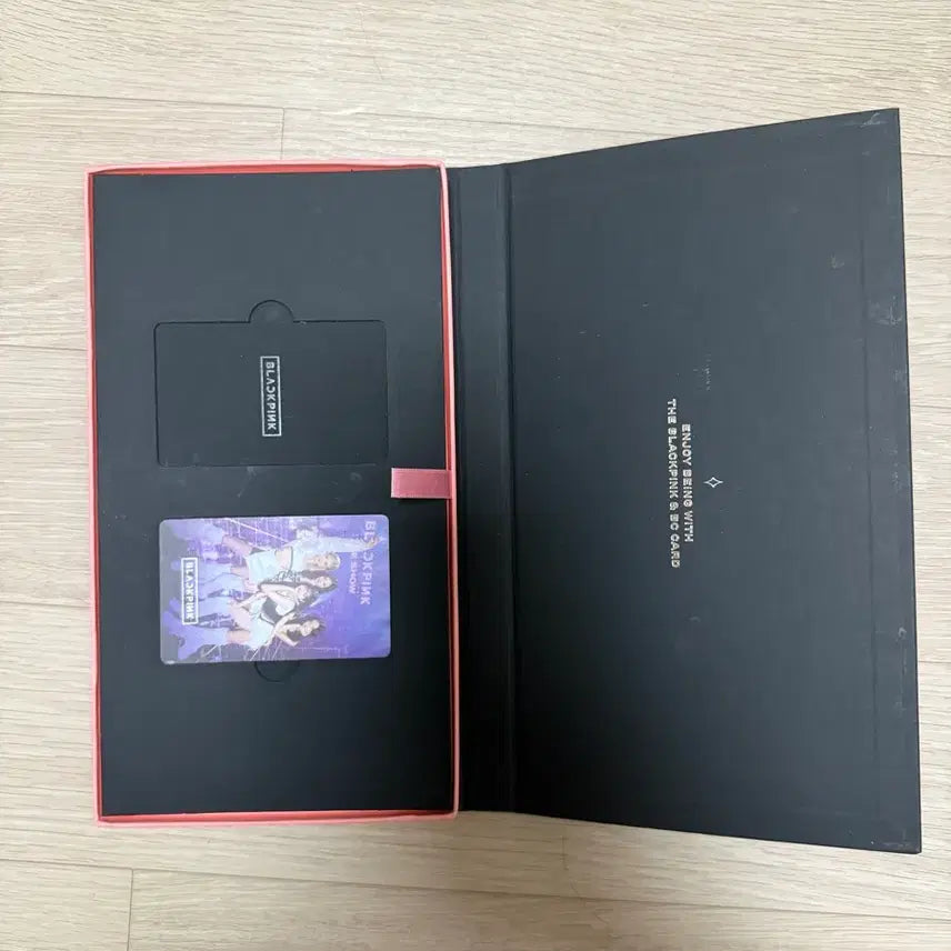 블랙핑크 BC카드 한정판(1000개) 포토카드