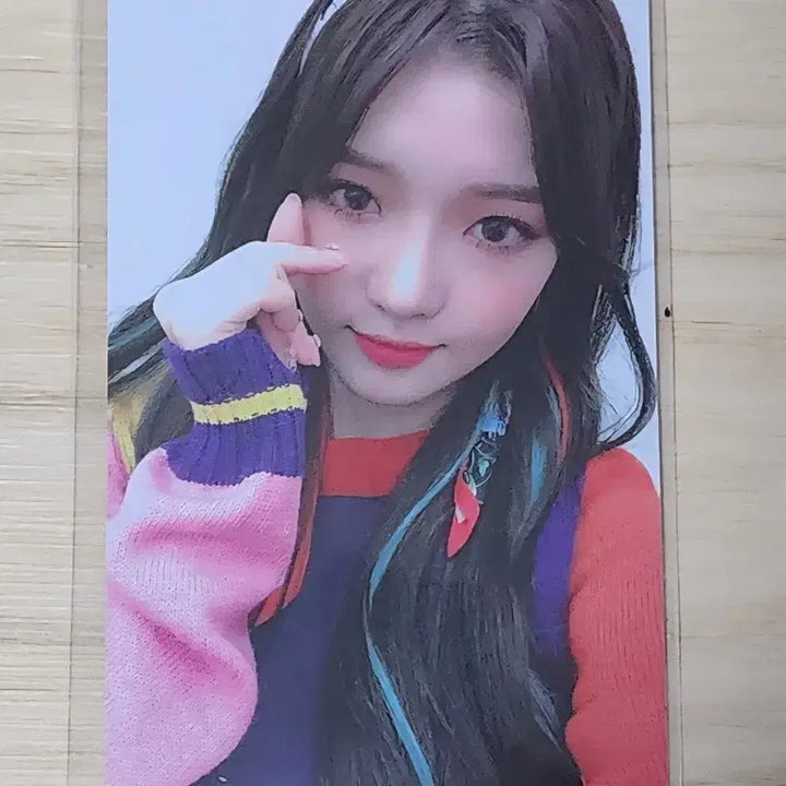 프로미스나인 노지선 럽밤 팬싸포카