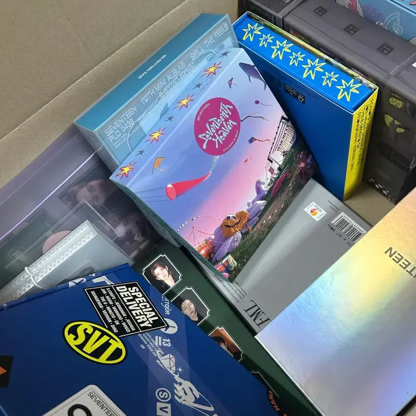 배포 급처) 세븐틴 공굿 미공포 포카 앨범 응원봉 대량양도 탈덕처분