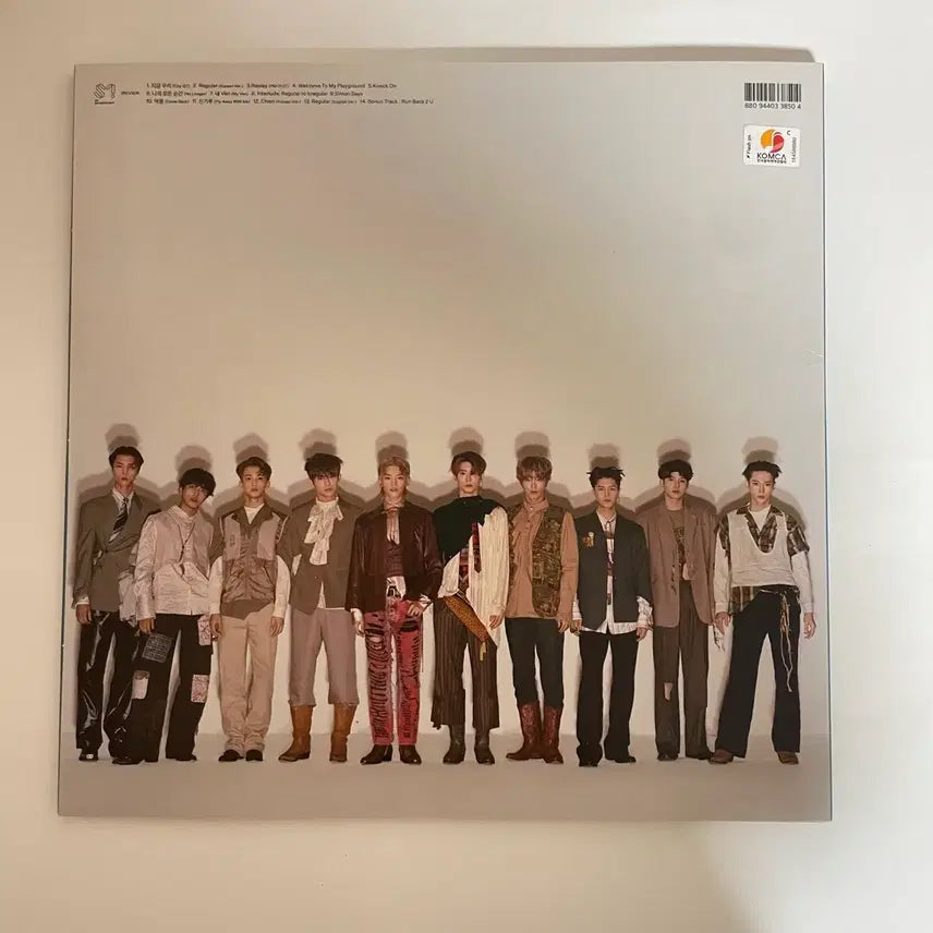 NCT127 Regulate 앨범 재현 포토커버