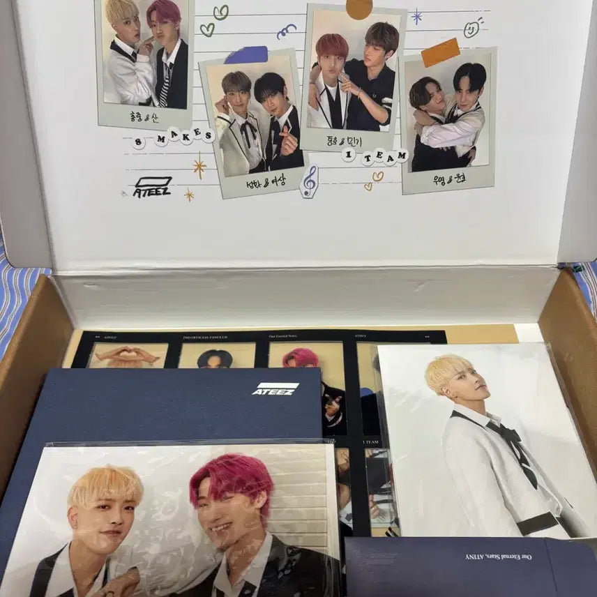 에이티즈 에이티니 2기 맴버십 키트