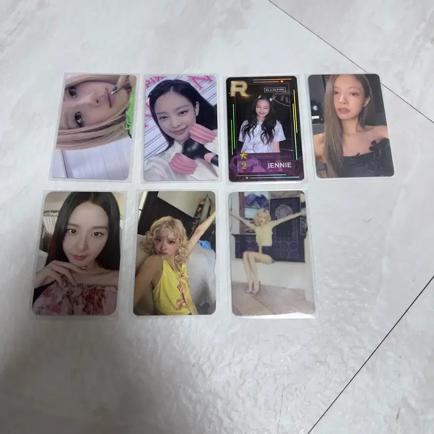 블랙핑크 포카 포토카드 일괄 판매 제니 지수 로제 리사