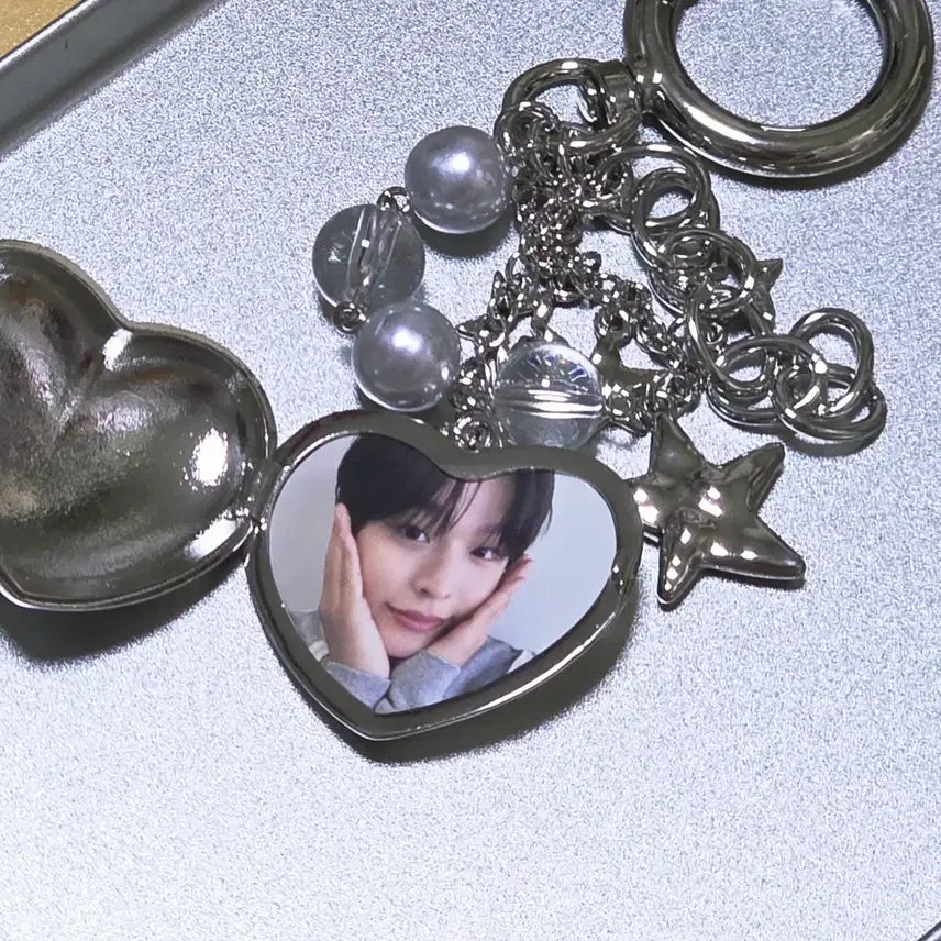 엔시티 위시 스테디 팝업 하트 팬던트 키링 리쿠