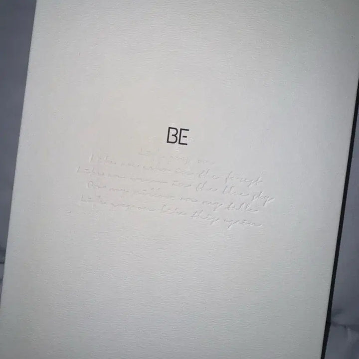 방탄소년단 BTS BE essential 에센셜 버전 초판본