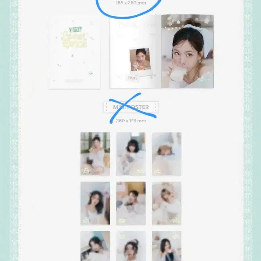 트와이스 트와 twice 5기 팬클럽 키트 포토북 개봉 구성품 일부