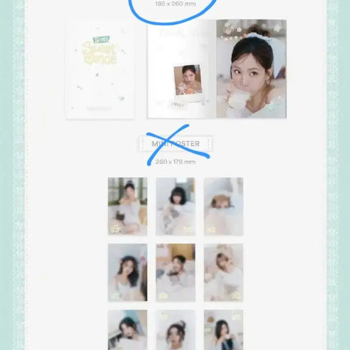 트와이스 트와 twice 5기 팬클럽 키트 포토북 개봉 구성품 일부