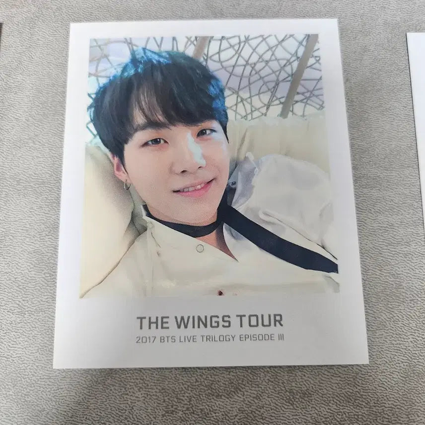 bts 방탄 윙즈 바인더 포카 윤기 슈가