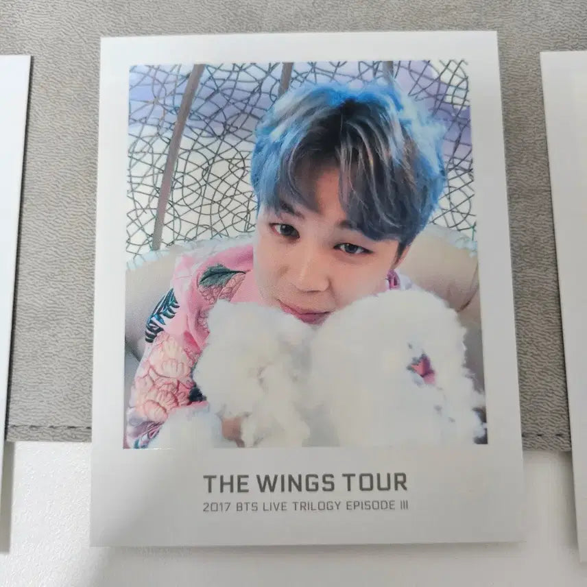 bts 방탄 윙즈 바인더 포카 지민