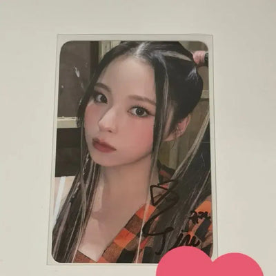 NMIXX 엔믹스 규진 싸인 포토카드