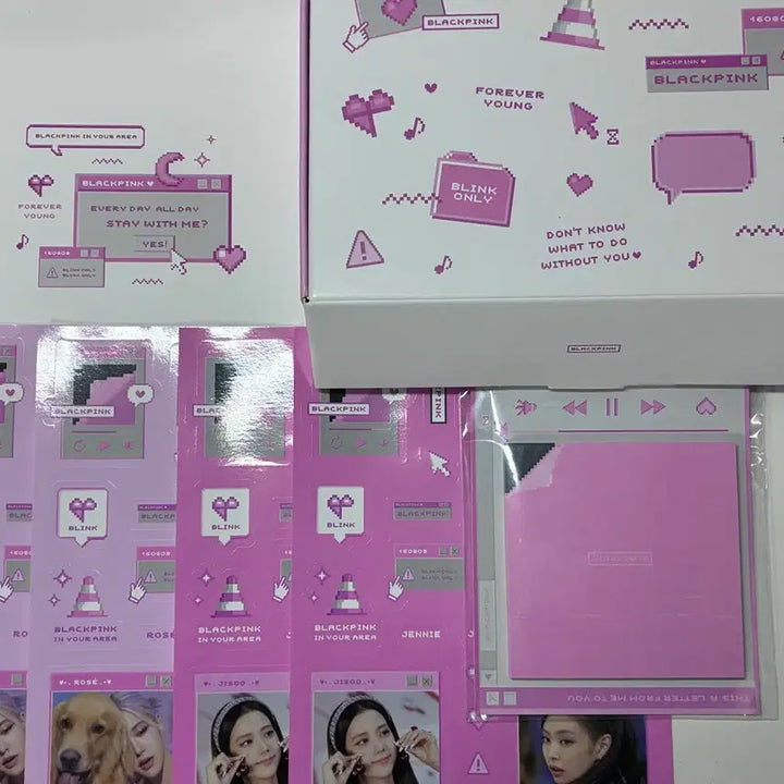 블랙핑크 데코 키트