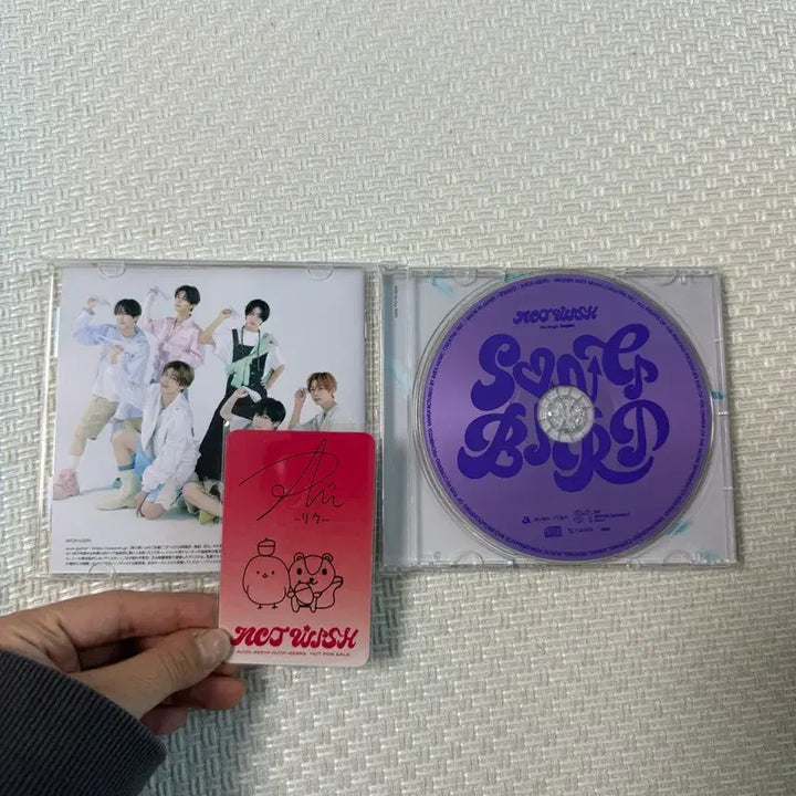 앤시티위시 송버드 일본앨범(+리쿠 포카)