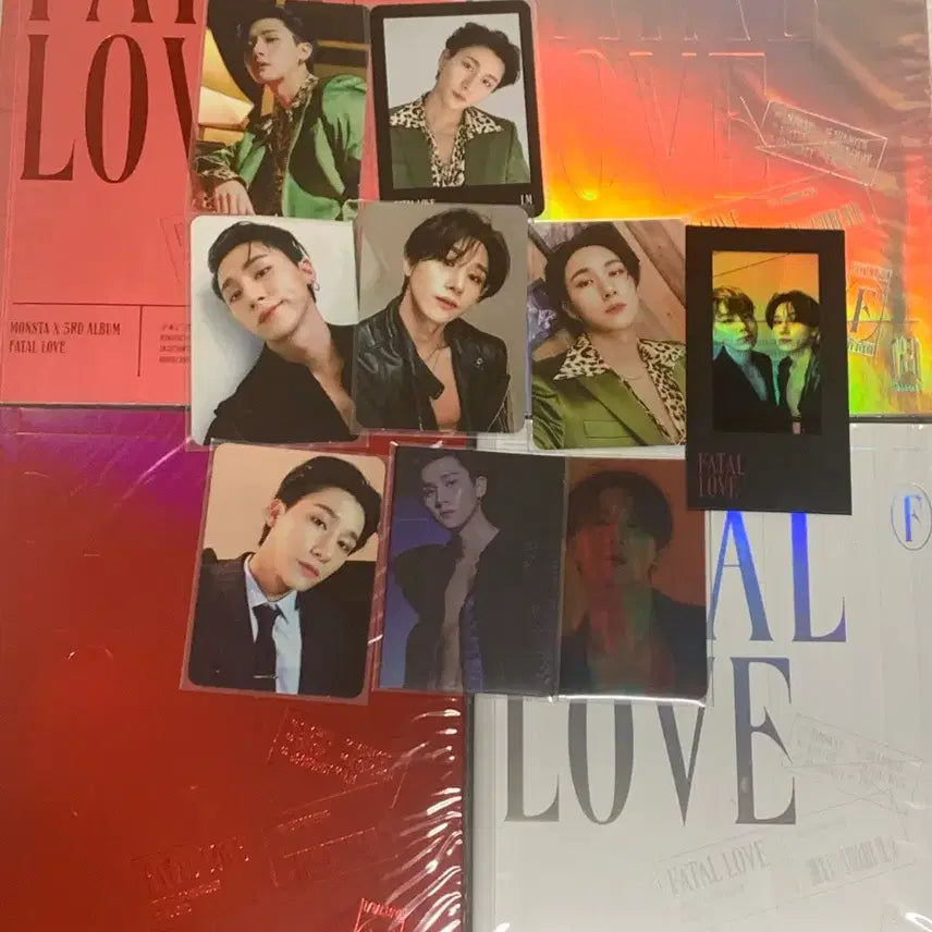 몬스타엑스 페이탈러브 러브킬라 앨범 포카세트