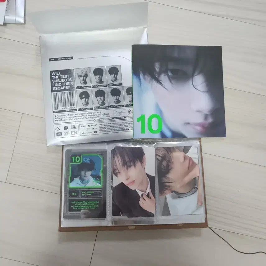 엔하이픈 unleash desire 니키 엔진버전 앨범 포카 포함