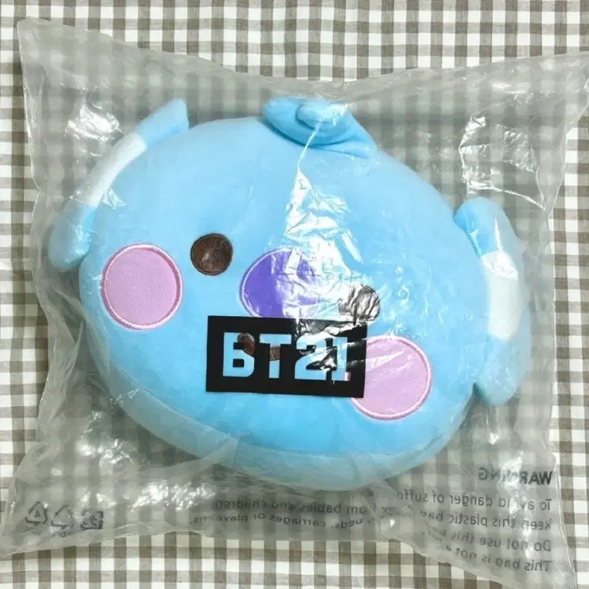 BTS BT21 baby koya 얼굴 쿠션 인형
