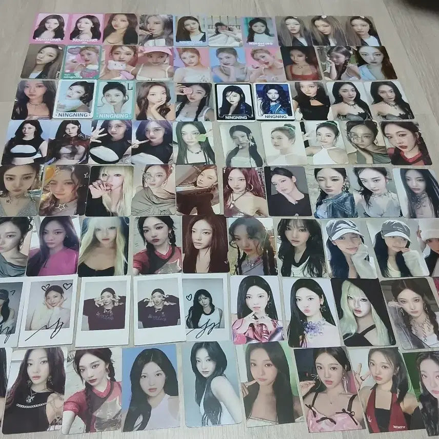 에스파 닝닝 포카 양도합니다