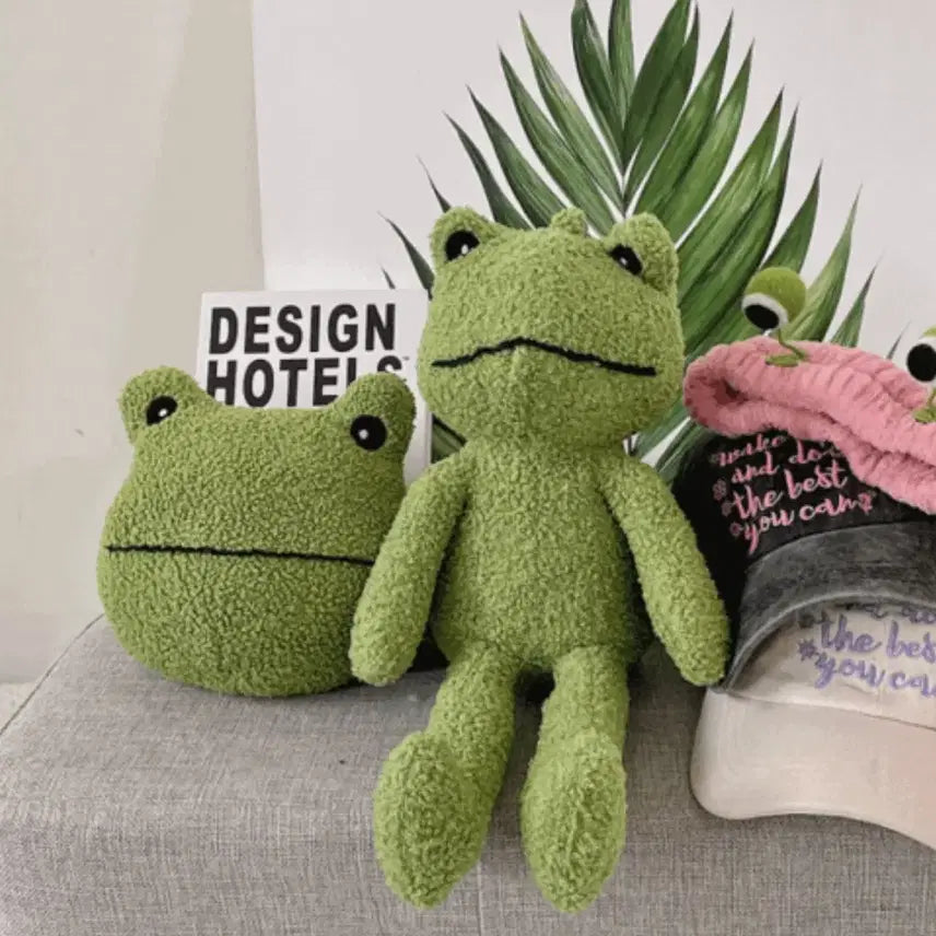 새상품) 뉴진스 해린 애정템으로 유명한, 귀여운 개구리 인형 가방