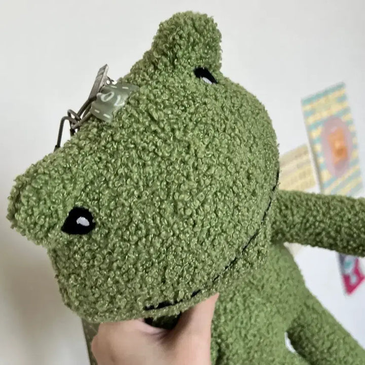 새상품) 뉴진스 해린 애정템으로 유명한, 귀여운 개구리 인형 가방