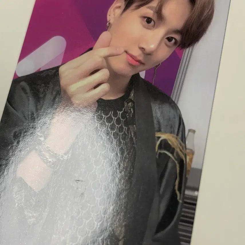 방탄 정국 2018 18 메모리즈 블루레이 블레 포카