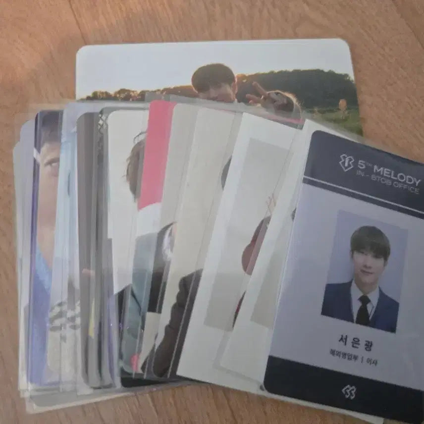 비투비 서은광 포카 16장(+명함) 일괄 판매