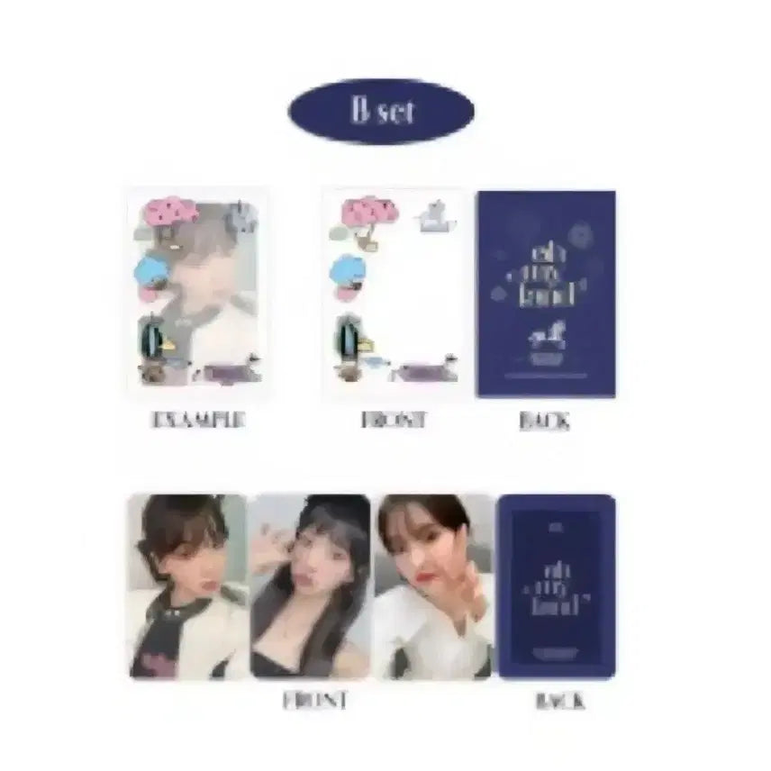 오마이걸 포토카드 L 홀더 세트 B - 미개봉