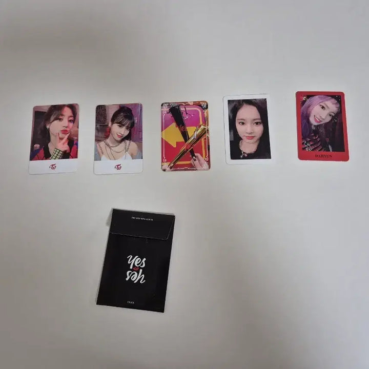 트와이스 Yes or Yes 앨범 포토카드 세트