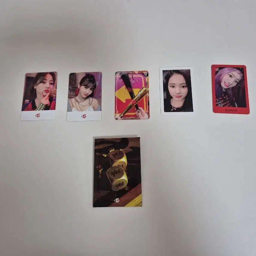 트와이스 Yes or Yes 앨범 포토카드 세트