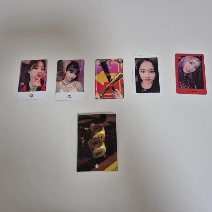 트와이스 Yes or Yes 앨범 포토카드 세트