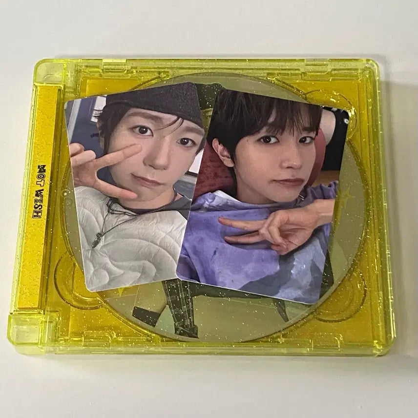 [당일발송] 엔시티 위시 컬러 료 쥬얼, 에버라인 특전 포카