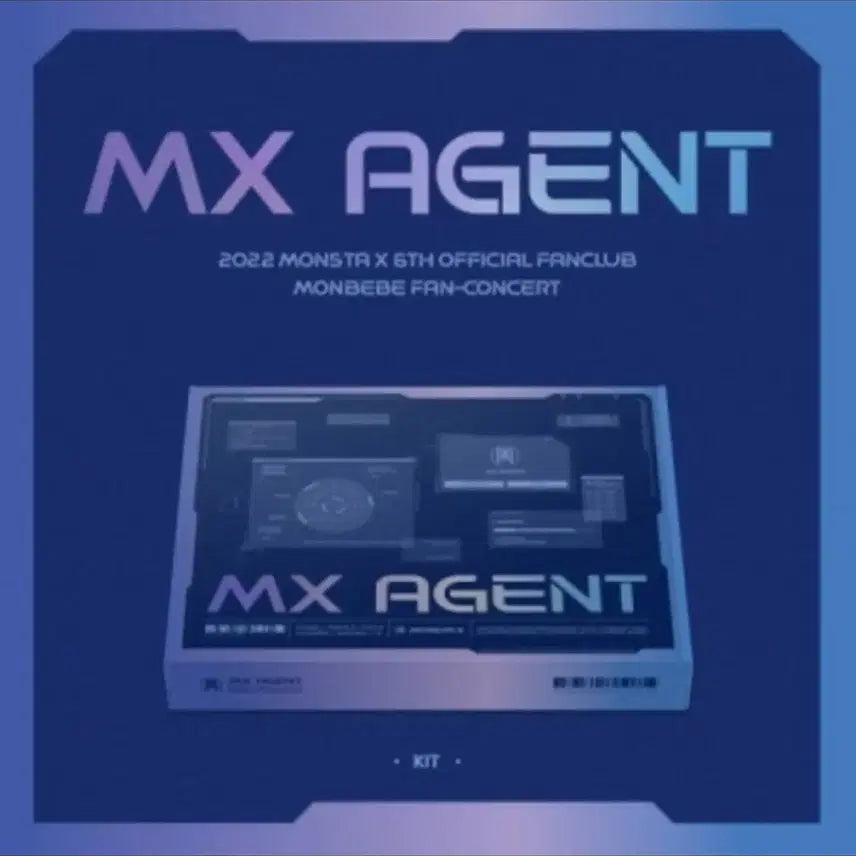 몬스타엑스 6기 팬콘 MX AGENT 키트