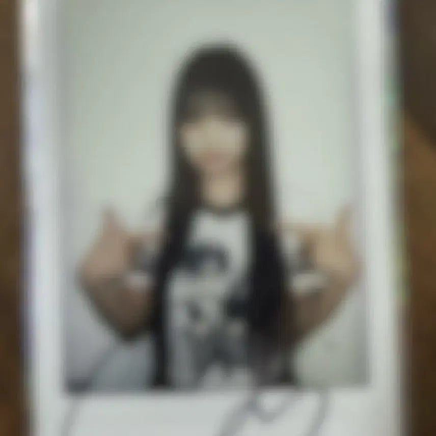 리센느 미나미 싸인폴라로이드 싸폴