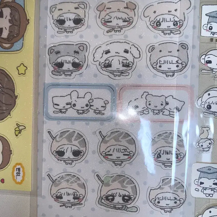 보넥도 통판 비공식 스티커 미개봉 3장 일괄