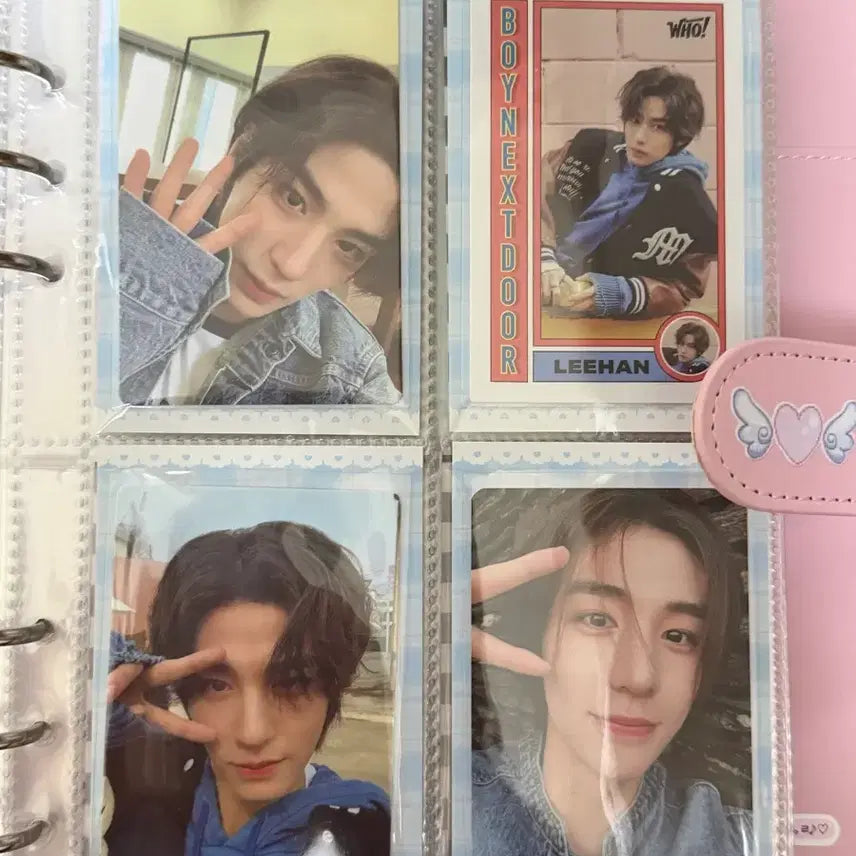 보이넥스트도어 보넥도 이한 김이한 포카 포토카드 처분 바인더 대지 엽서