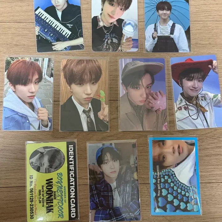 보이넥스트도어 보넥도 김운학 운학 포토카드 포카 일괄 양도