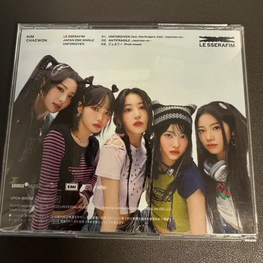 르세라핌 UNFORGIVEN 김채원 재팬