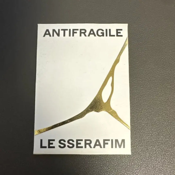 르세라핌 ANTIFRAGILE 포토카드