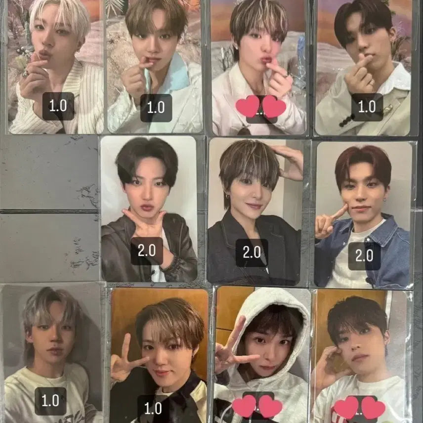 트레저 라인프렌즈 특전 포카 정우 정환 지훈 준규 도영 현석