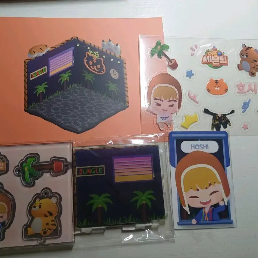 세븐틴 호시 굿즈 디오라마&스티커 정품판매합니다