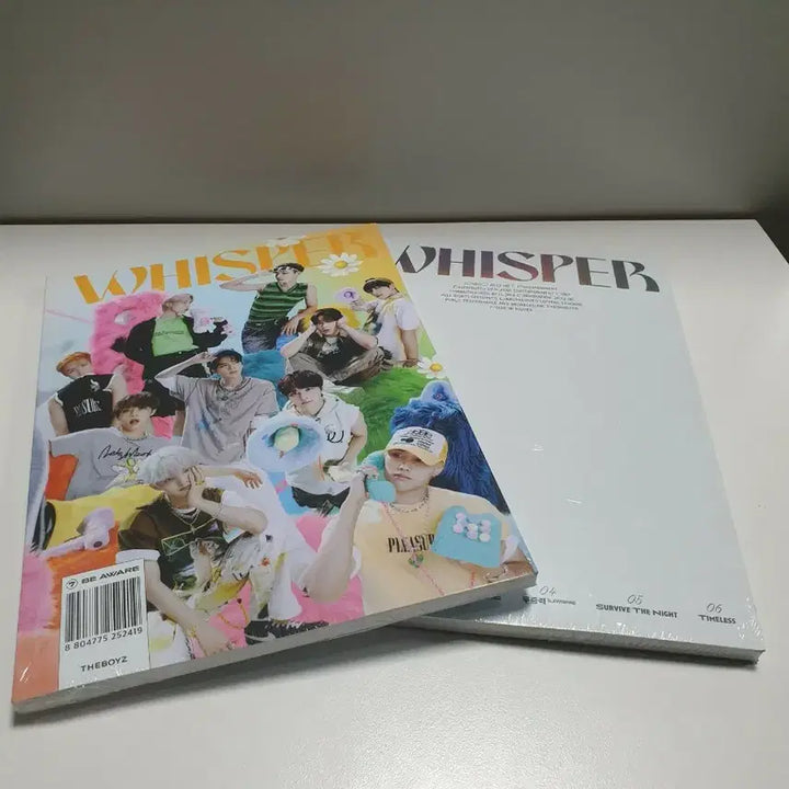 더보이즈 Whisper 위스퍼 앨범 미개봉
