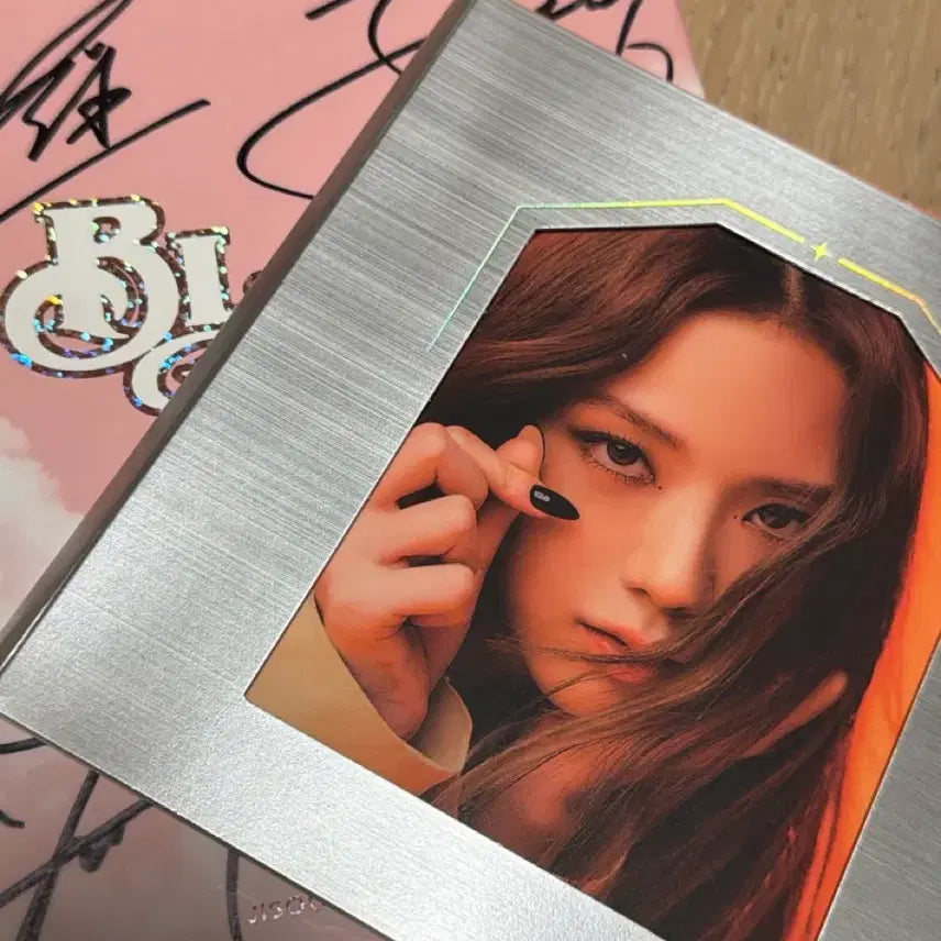 블랙핑크 친필싸인