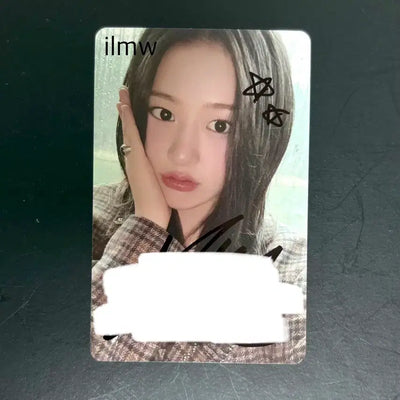 아이브 안유진 엠파시 앨범 싸인포토카드 싸포