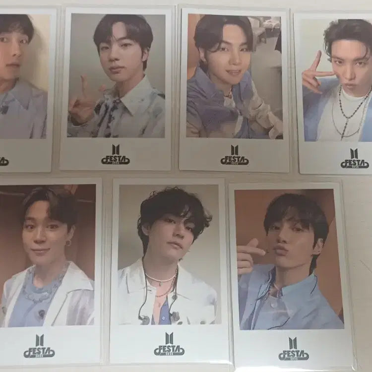 방탄 페스타 특전 포카(일괄)