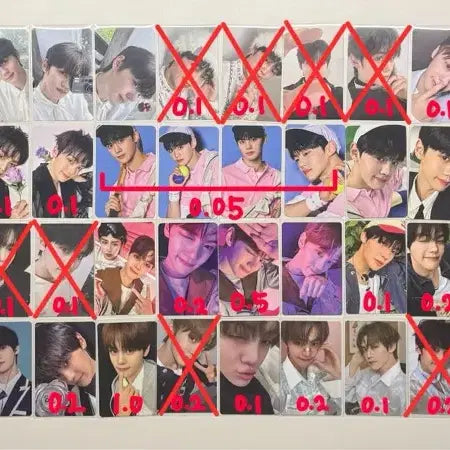 제로베이스원 포카 양도 제베원 포토카드 성한빈 김규빈