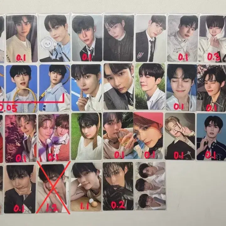 제로베이스원 포카 양도 제베원 포토카드 성한빈 김규빈