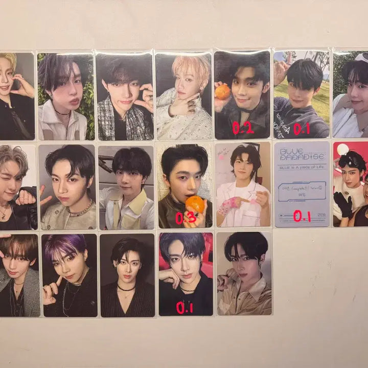 제로베이스원 포카 양도 제베원 포토카드 성한빈 김규빈