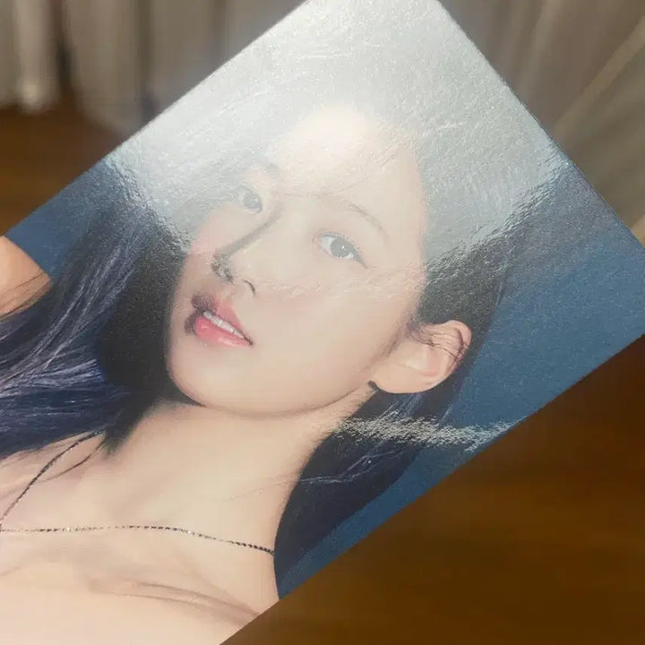 르세라핌 카즈하 fearless 위버스 japan 특전 포카