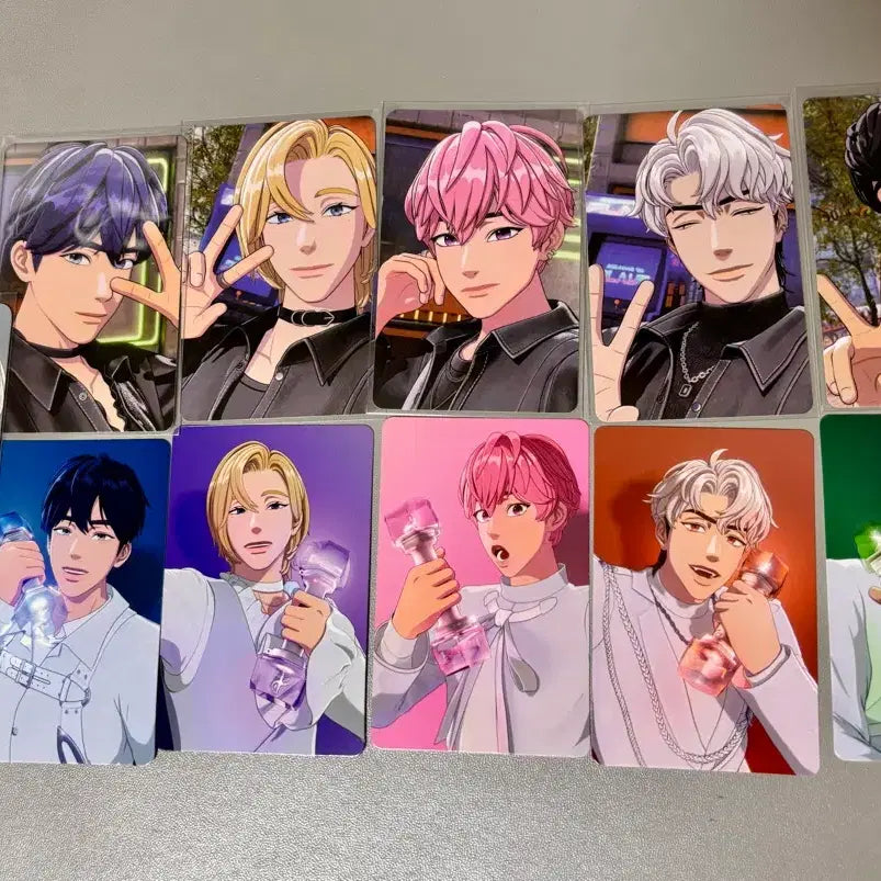 플레이브 단체 포카 포토카드 / 응원봉 대쉬