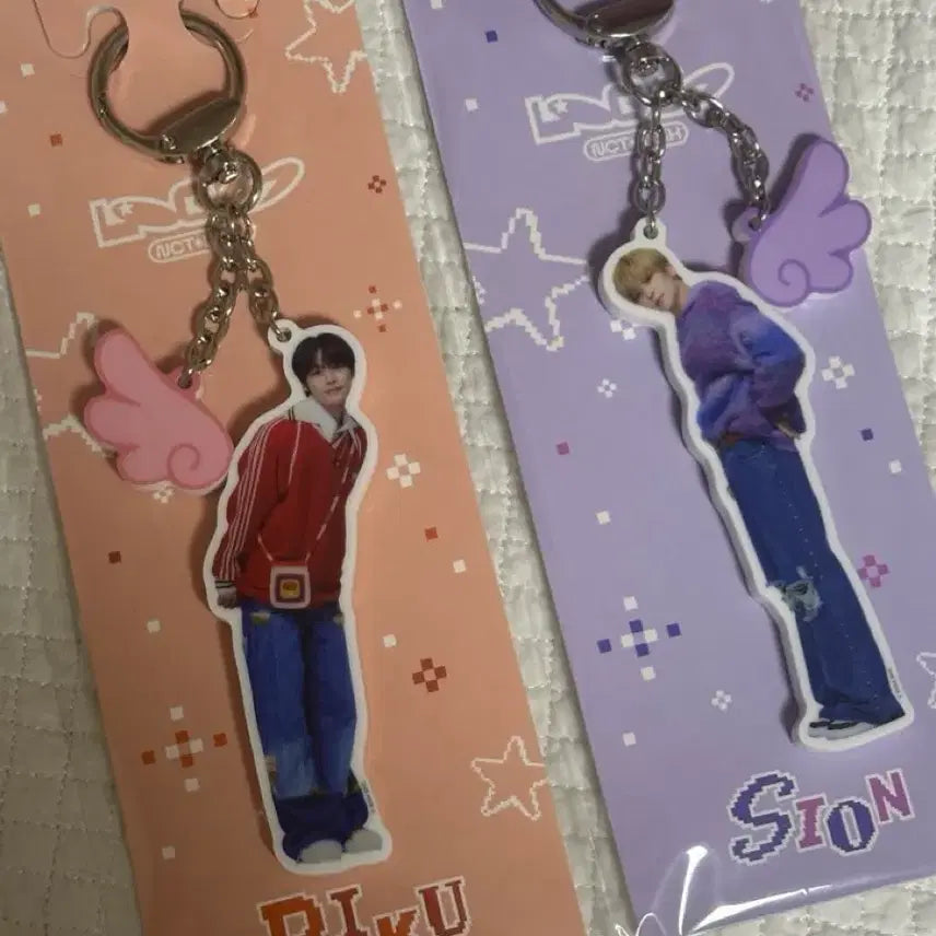 엔시티 위시 시온 날개키링 로그인 투어 일투 엠디 양도