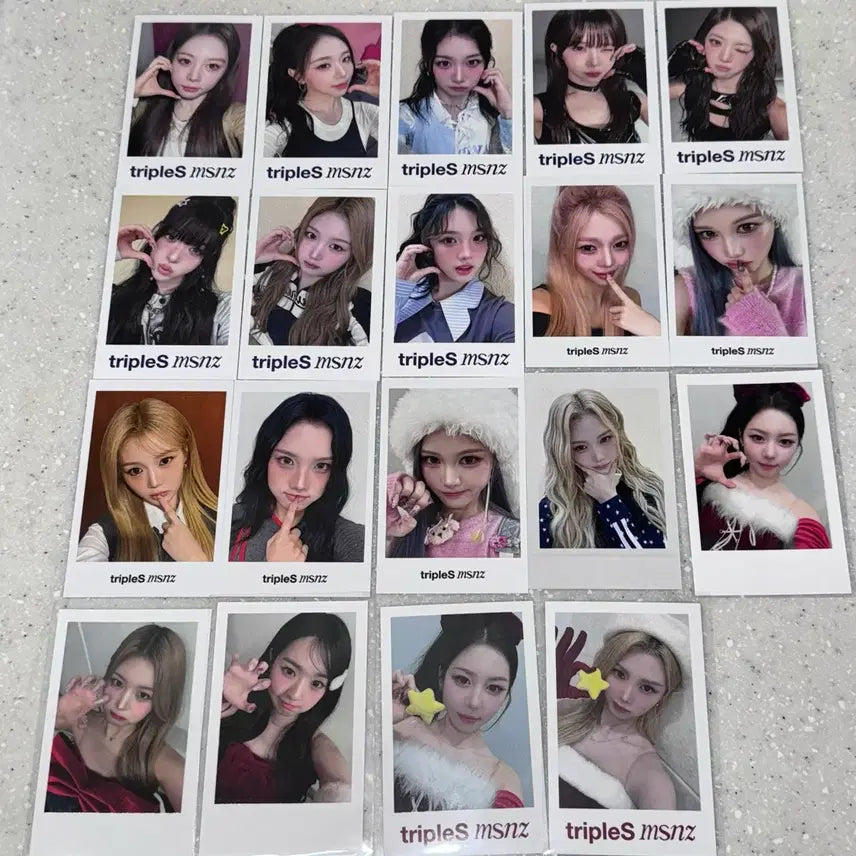 트리플에스 미소녀즈 미공포 판매